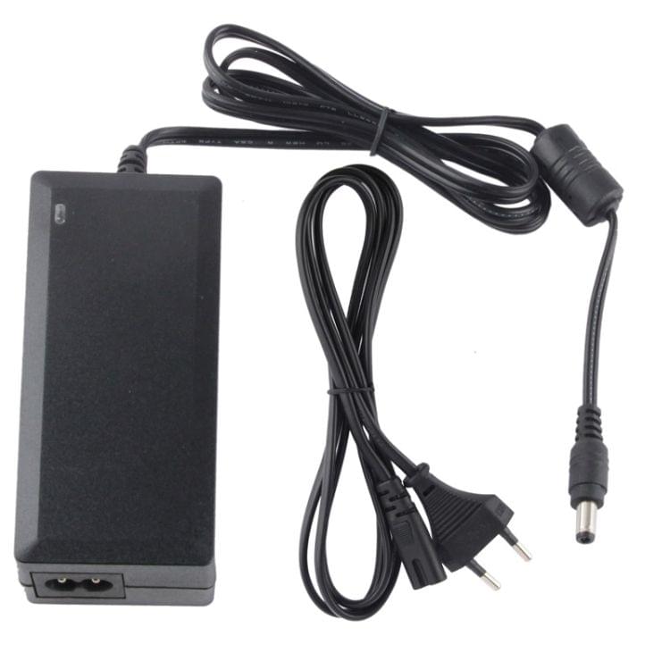 EU Plug 12V 3A / 4 Channel DVR AC Power Adapter, Output Tips: 5.5 x 2.5mm