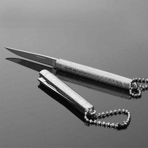 Multifunction Folding Knife Stainless Steel Craft Travel Portable Mini Knife