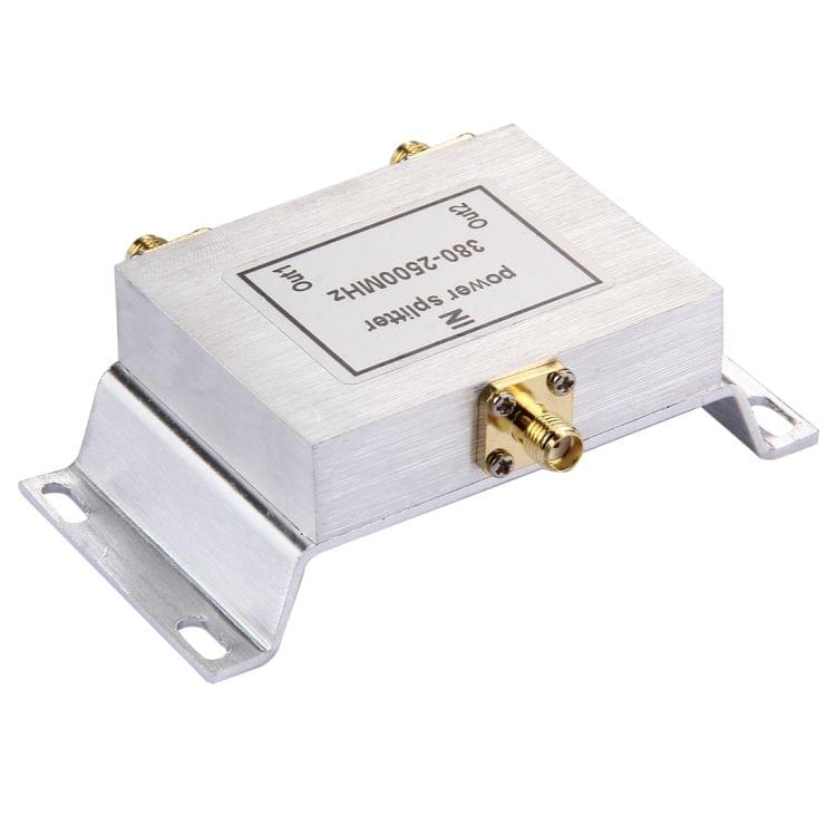 380-2500MHz SMA Female Adapter 2-Way Power Splitter
