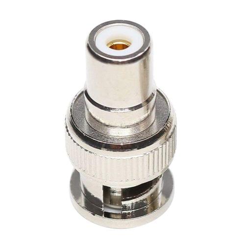 BNC Male to RCA Female Connector Coaxial Cable Adapter