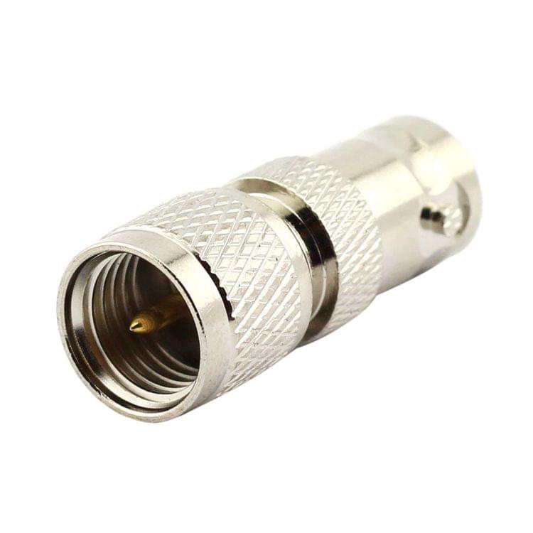 BNC Female to Mini UHF Male Connector RF Coaxial Adapter