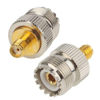 UHF Female to SMA Female Connector