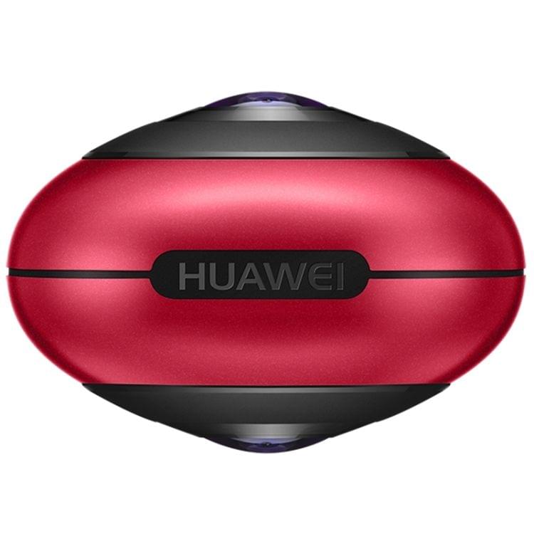 Huawei 210 Degree Wide Angle Dual 13 Megapixel Lens Panoramic Camera, Support 360 Degree Photo / Video, Asteroid / Crystal Ball / Fish Eye Effect, Social Sharing, Animation Production, VR Browsing(Red)