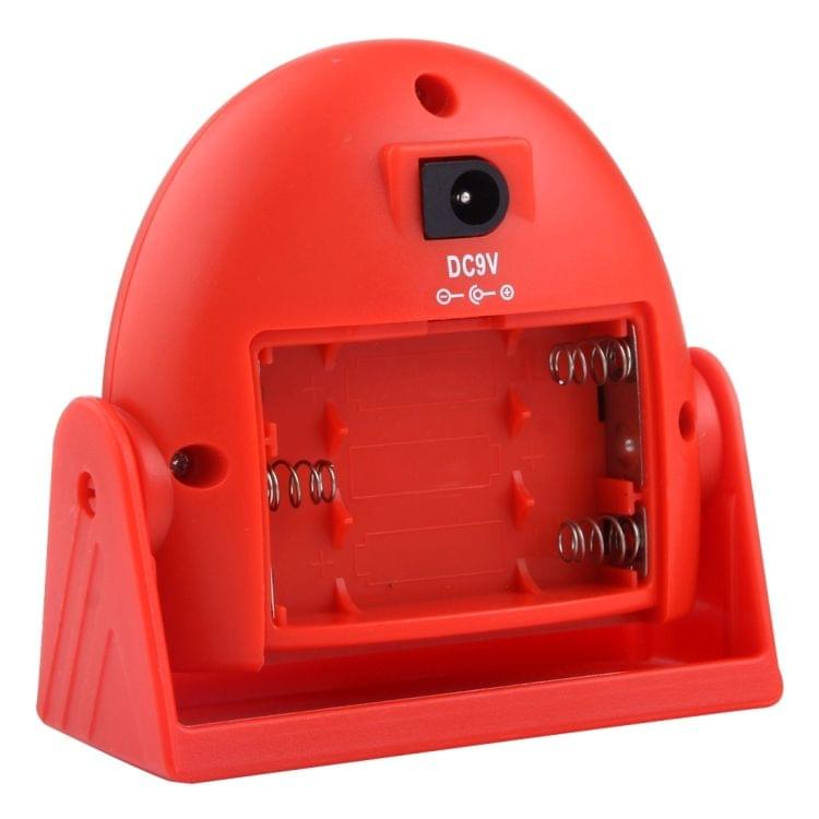 5301 Wireless Infrared Motion Sensor Welcome Alarm Intelligent Greeting Warning Doorbell, IR Distance: 10m (Red)