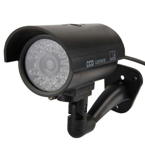 Realistic Looking Dummy Camera with Blinking LED Light