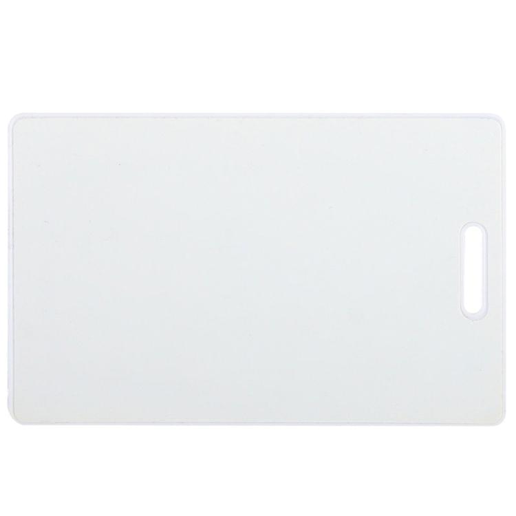 EM ID Card TK4100/EM4100 125KHZ Thick Card Access Control System Card for Access Control Time Attendance(White)