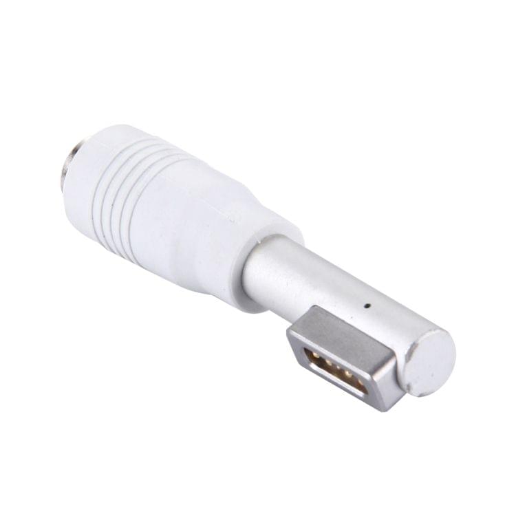 5.5x2.1mm Female to 5 Pin L Style MagSafe 1 Power Adapter for Apple Macbook A1150 A1151 A1172 A1184 A1211 A1370(White)
