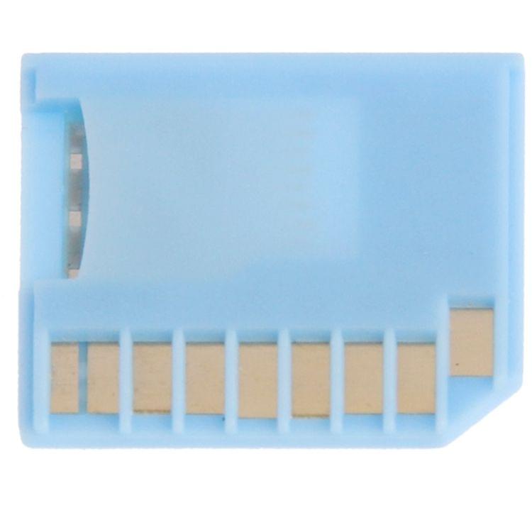 MiniDrive Micro SD/TF To SD Adapter Convert for MacBook Air/Pro, Support TF Card up to 64GB  (Blue)