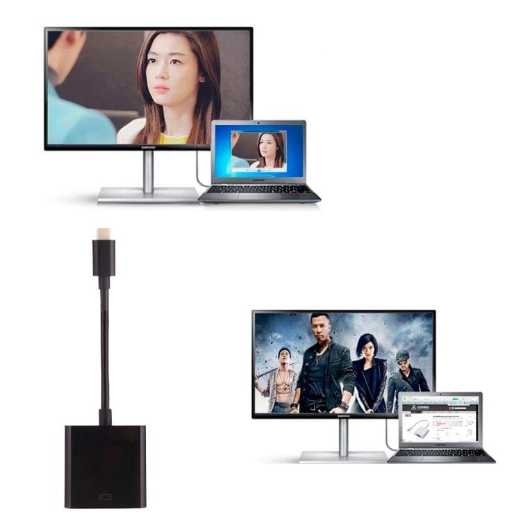 USB-C / Type-C 3.1 Male to HDMI female Adapter Cable, Length: About 10cm