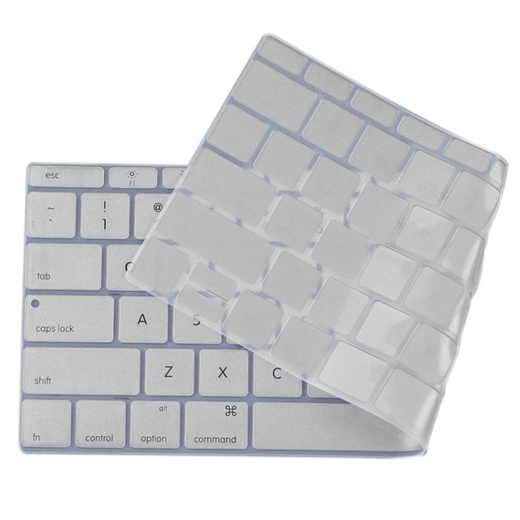 Soft 12 inch Silicone Keyboard Protective Cover Skin for new MacBook, American Version(Grey)