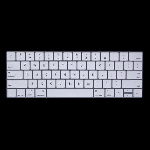 Silicone Keyboard Protector for MacBook Pro 13.3 inch with Touch Bar (2016) / A1706 & A1708, US Version(White)
