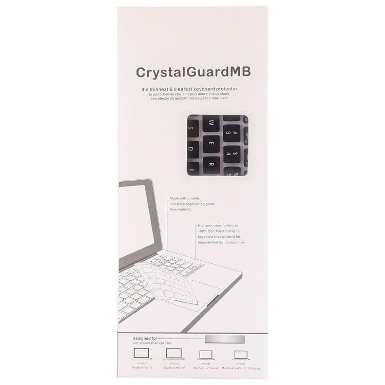 Keyboard Protector Silica Gel Film for MacBook Pro 13 / 15 & Air 13 (A1466 / A1502 / A12780 / A1286)(Black)