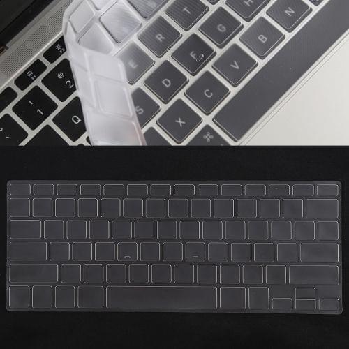 Keyboard Protector Silica Gel Film for MacBook Pro 13 / 15 & Air 13 (A1466 / A1502 / A12780 / A1286)(Transparent)