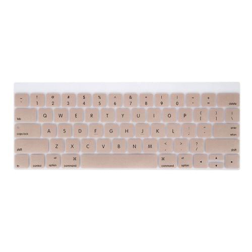 Silicone Keyboard Protector for MacBook Pro 13.3 inch with Touch Bar (2016) / A1706, US Version(Gold)