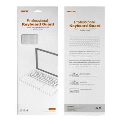 ENKAY for MacBook Air 11.6 inch (US Version) Silicon Soft Keyboard Protector Cover Skin Protective Film(Transparent)