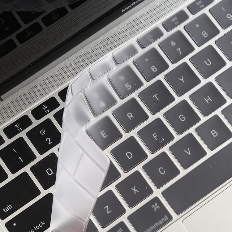 Keyboard Protector Silica Gel Film for MacBook Retina 12 / Pro 13 (A1534 / A1708)(Transparent)