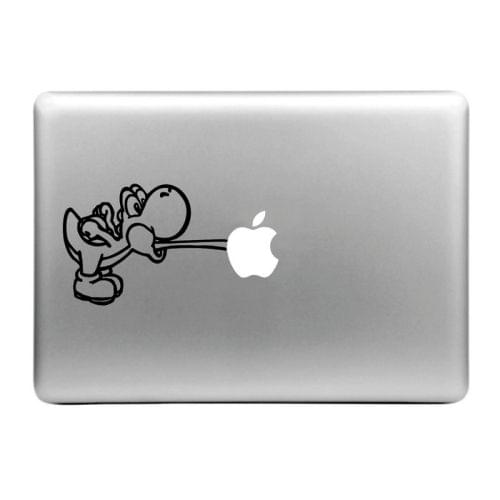 Hat-Prince Stuck Out the Tongue Pattern Removable Decorative Skin Sticker for MacBook Air / Pro / Pro with Retina Display, Size: M