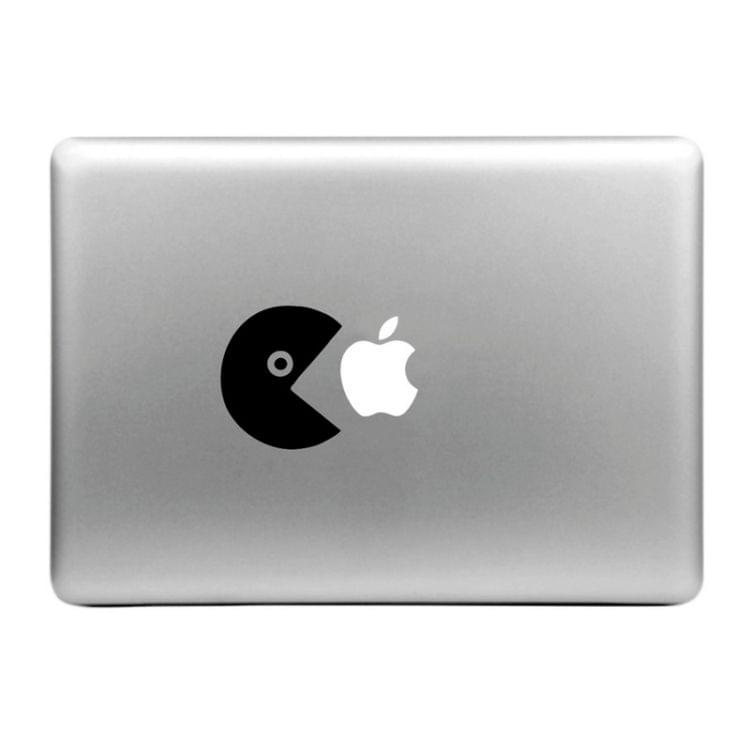 Hat-Prince Eat Apple Pattern Removable Decorative Skin Sticker for MacBook Air / Pro / Pro with Retina Display, Size: S