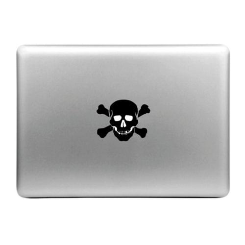 Hat-Prince Skull Pattern Removable Decorative Skin Sticker for MacBook Air / Pro / Pro with Retina Display, Size: S