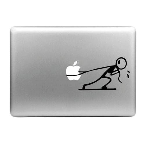 Hat-Prince Pull Apples Pattern Removable Decorative Skin Sticker for MacBook Air / Pro / Pro with Retina Display, Size: M