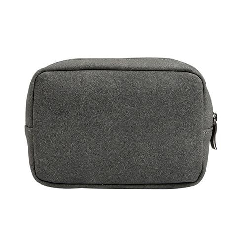HQ06 Macbook Laptop PU Leather Anti-fall Shockproof Digital Storage Bag(Grey)