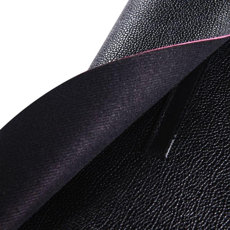 ENKAY Cross-section Ultra-light Ultra-thin PU Leather Liner Bag Computer Bag Protection Leather Case for MacBook Air 11 inch (Black)