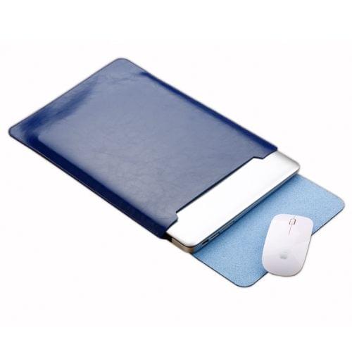 Laptop Microfiber Leather Inner Bag for MacBook Pro 13.3 inch (Blue)