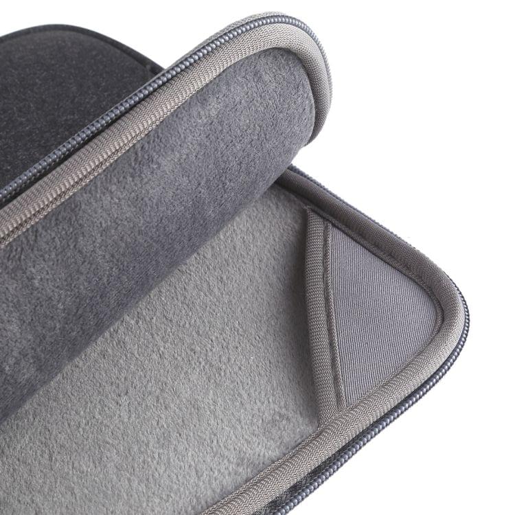 For Macbook Pro 13.3 inch with Touch Bar Laptop Bag Soft Portable Package Pouch(Grey)