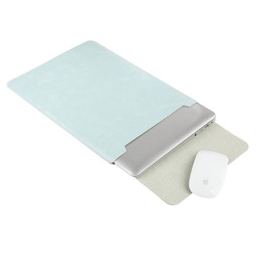 Laptop Microfiber Leather Inner Bag for MacBook Pro 15.4 inch(Green)