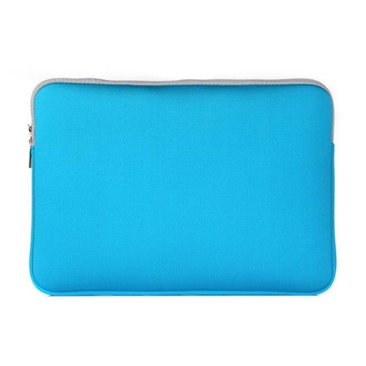 Double Pocket Zip Handbag Laptop Bag for Macbook Air 11.6 inch(Dark Blue)