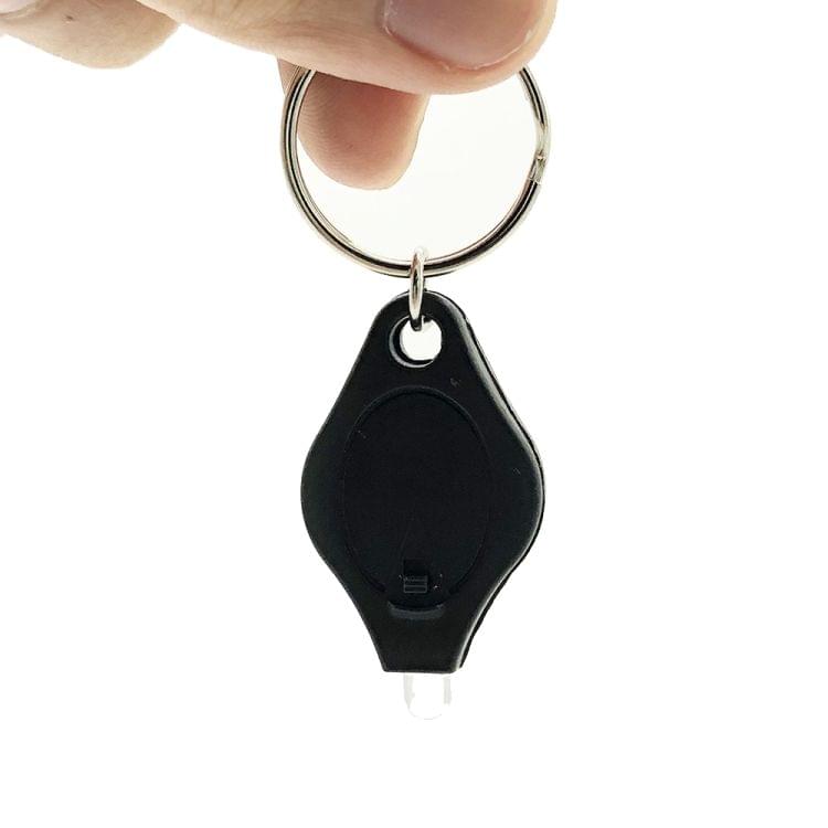 2 PCS Mini Pocket Keychain Flashlight Micro LED Squeeze Light Outdoor Camping Ultra Bright Emergency Key Ring Light Torch Lamp(Pink)