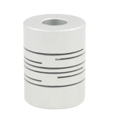 CNC Stepper Motor Flexible Coupling Coupler (6.35x8mm)(Silver)