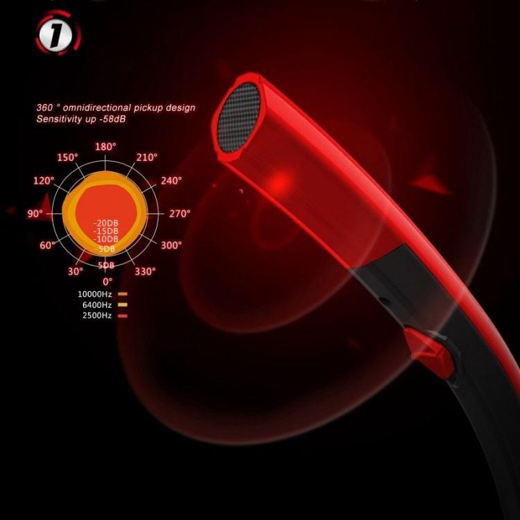 K1 Desktop Omnidirectional USB Wired Mic Condenser Microphone with Phone Holder