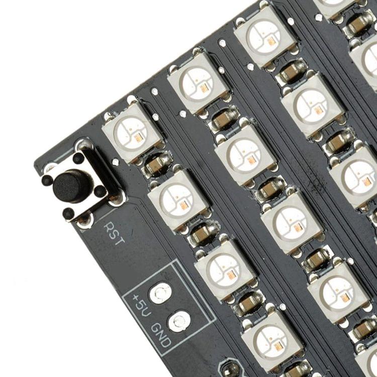 LDTR - ZK0001 Full Color Rainbow RGB Expansion Module for Arduino UNO / Serial 5050 Development Board