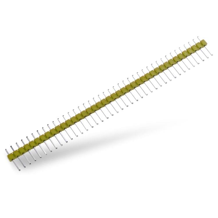 5 PCS 40-pin 2.54mm Breakaway Straight Male PCB Header(Yellow)