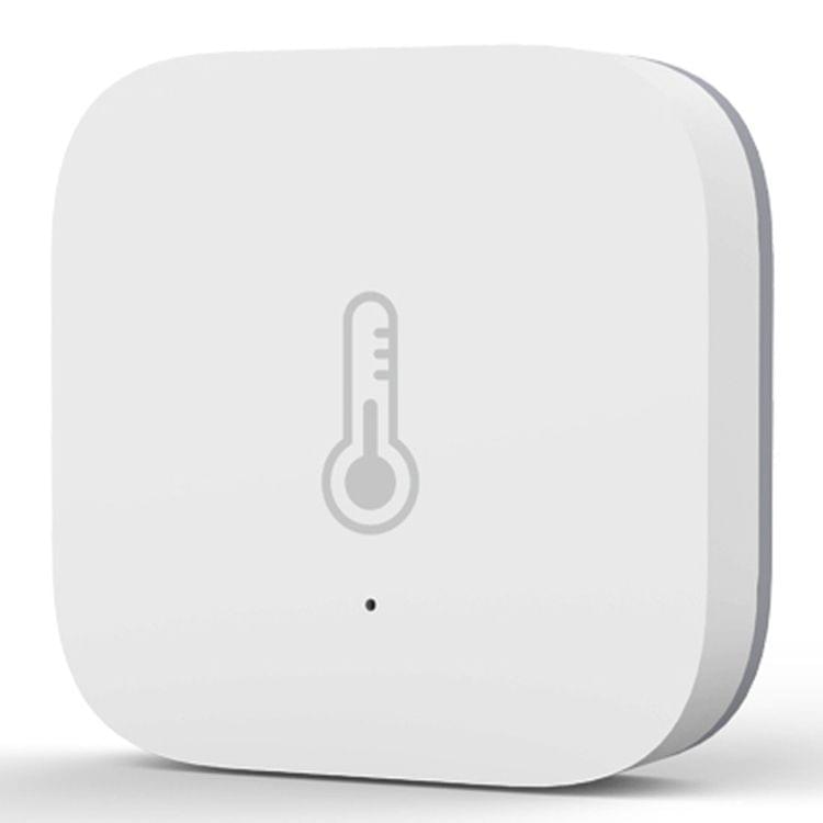 Original Xiaomi Aqara Smart Temperature Humidity Environment Sensor Smart Control via Mihome APP Zigbee Connection, Support Air Pressure, with the Xiaomi Multifunctional Gateway Use (CA1001) (White)