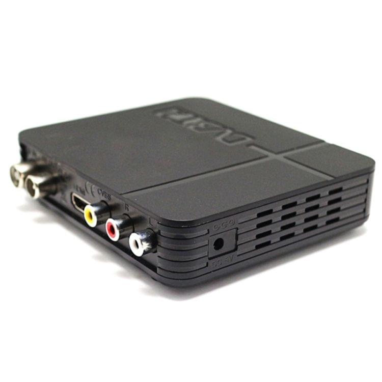 Mini Terrestrial Receiver HD DVB-T2 Set Top Box, Support USB / HDMI / MPEG4 /H.264(Black)