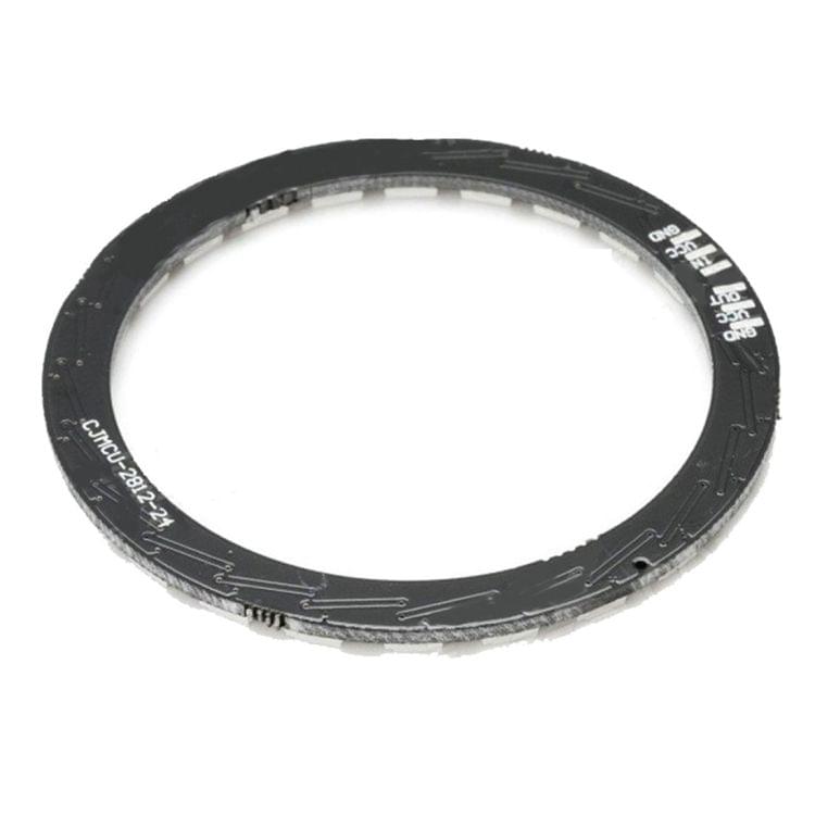 LDTR - Y00024 WS2812B 5050 LED Smart RGB Ring 66mm 24 Bit for Arduino -  Black
