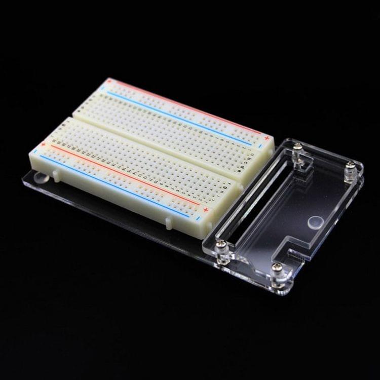 LDTR - PJ010 Experimental Platform for Raspberry Pi Zero w / Breadboard(Transparent)