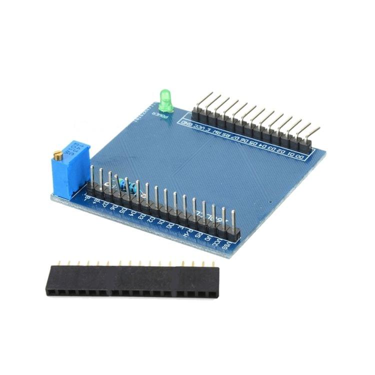 1602 LCD Expansion Board Adjustable Shield with Potentiometer for Arduino - Blue