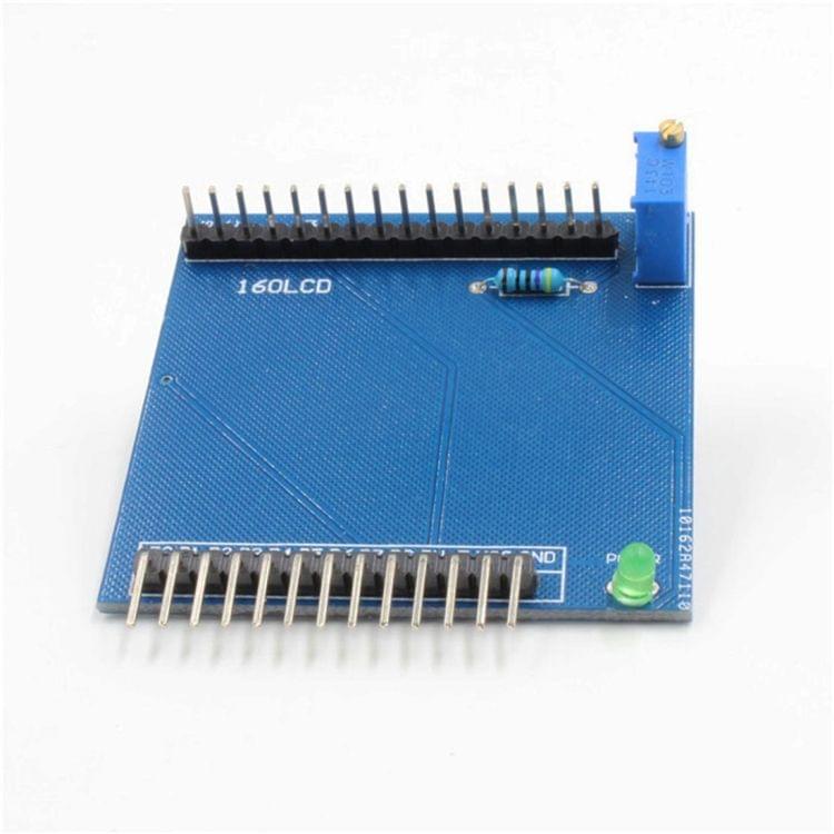 1602 LCD Expansion Board Adjustable Shield with Potentiometer for Arduino - Blue