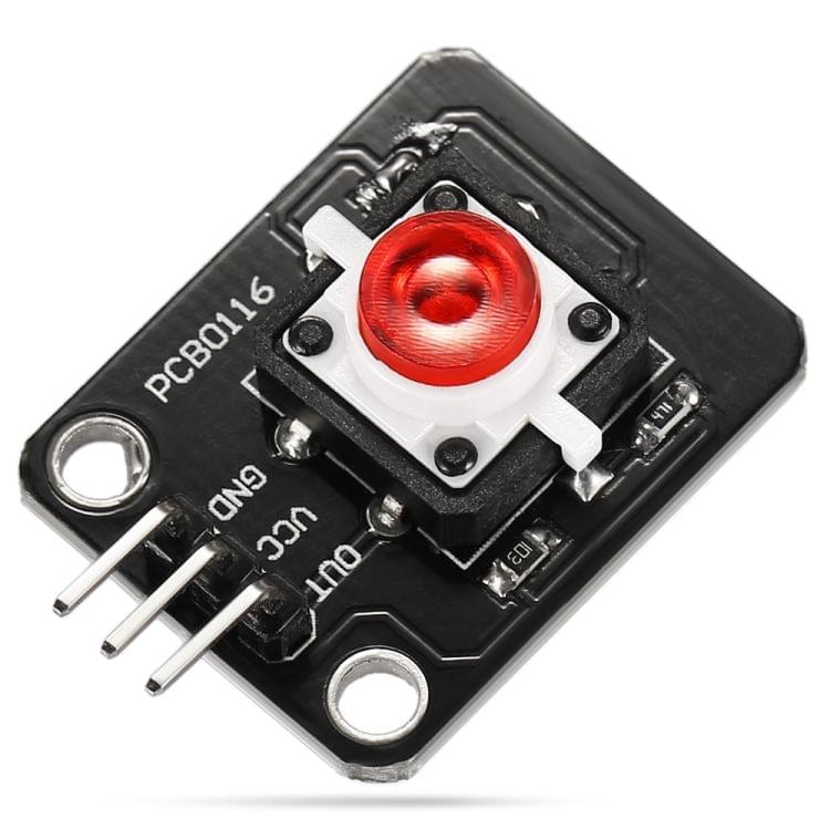 Landa Tianrui LDTR - HM004 Tact Switch Module with LED Indicator Light(Red)