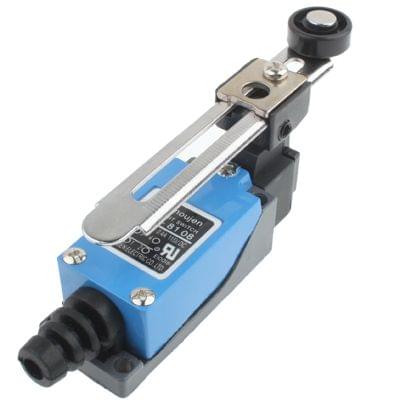 ME-8108 Rotary Adjustable Roller Lever Arm Mini Limit Switch(Blue)