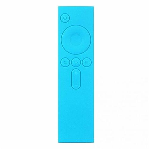 6 PCS Soft Silicone TPU Protective Case Remote Rubber Cover Case for Xiaomi Remote Control I Mi TV Box(Blue)