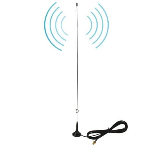 NAGOYA UT-108UV SMA Female Dual Band Magnetic Mobile Antenna for Walkie Talkie, Antenna Length: 50cm