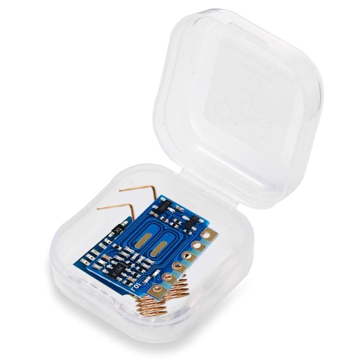 LandaTianrui LDTR-GN004 Mini 433MHz RF Transmitter Receiver Module with Spring Antennas for Arduino (Blue)