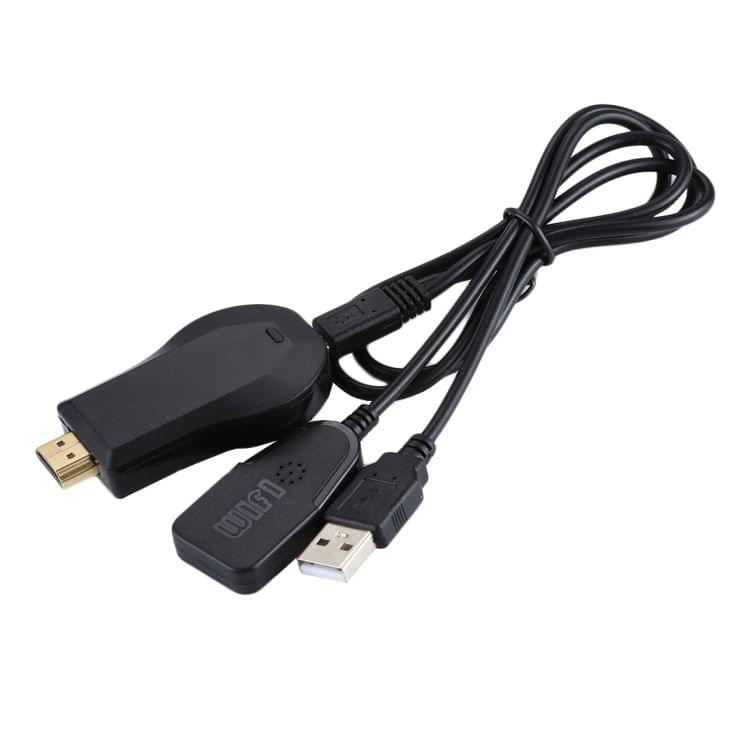 AnyCast M9 Plus Wireless WiFi Display Dongle Receiver Airplay Miracast DLNA 1080P HDMI TV Stick for iPhone, Samsung, and other Android Smartphones