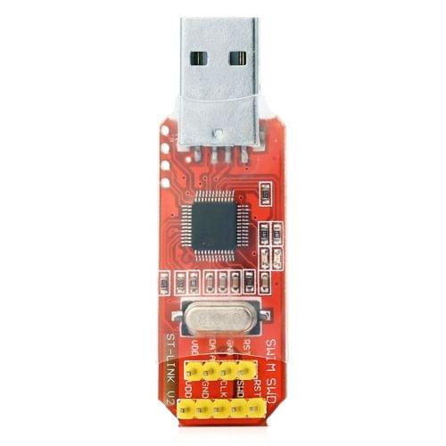 ST-LINK / V2 STM8 Simulator Programmer Debugger - Red