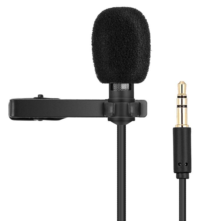 Yanmai R955 Clip-on Lapel Mic Lavalier Omni-directional Double Condenser Microphone
