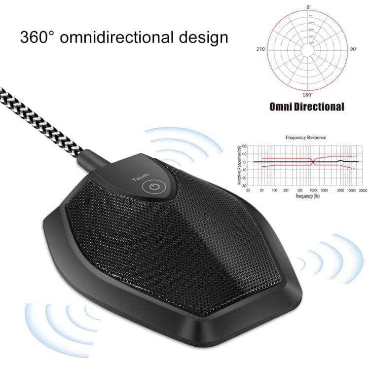 Yanmai G11 Meeting USB Computer Desktop Microphone Omnidirectional Condenser Mic Microphone